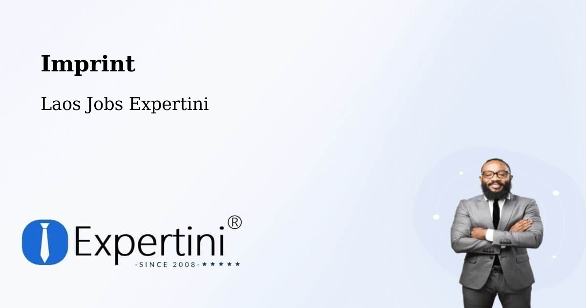 Imprint – Thakhèk - Laos Jobs Expertini